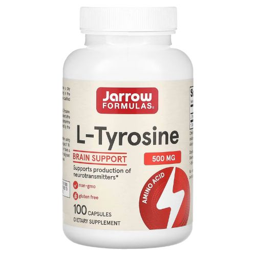 Jarrow Formulas, L-Tyrosine, 500 mg, 100 Capsules in Pakistan