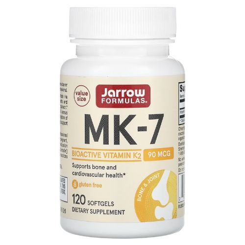 Jarrow Formulas, MK-7, 90 mcg, 120 Softgels in Pakistan